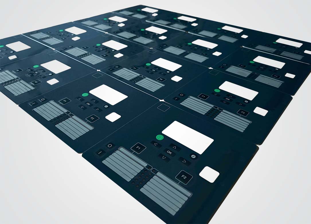 Membrane keyboards in production