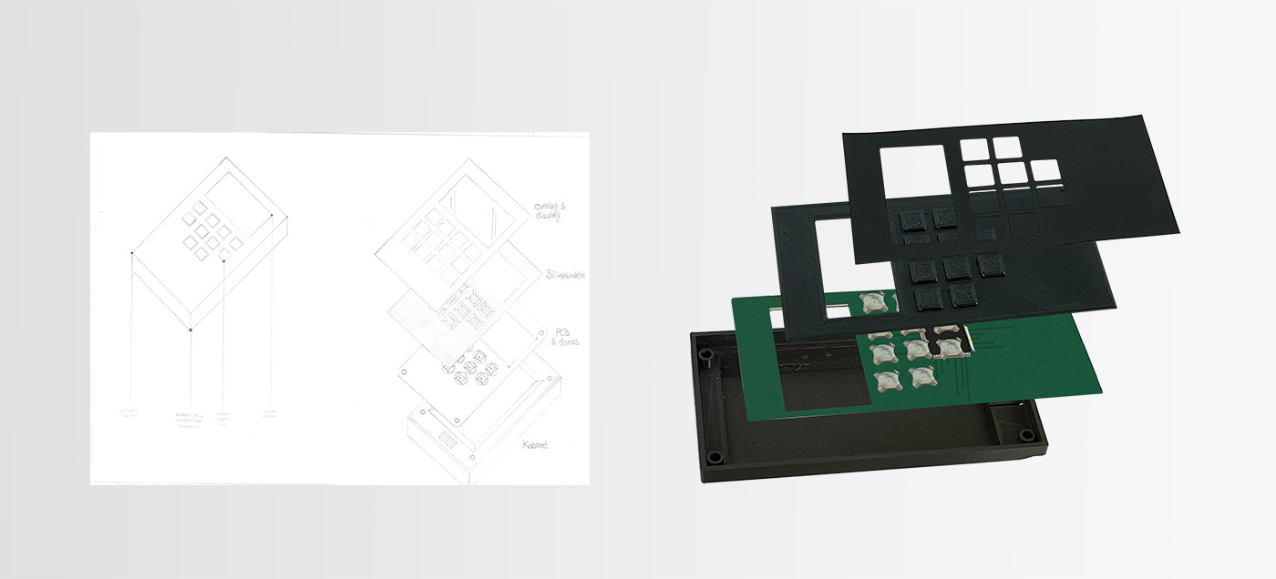 Sketch for a product