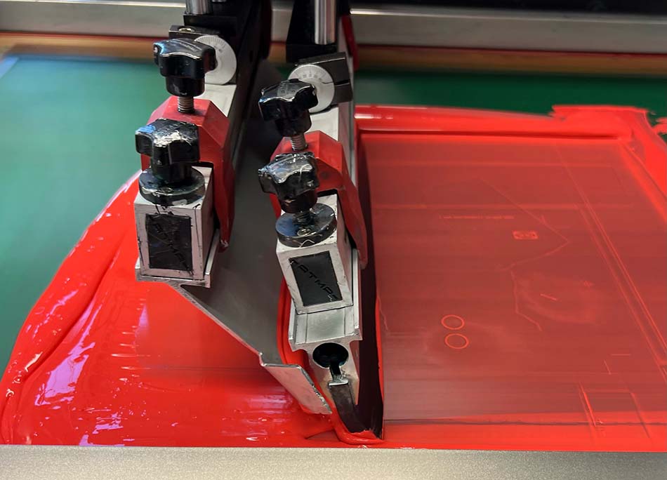 Silk screen printing